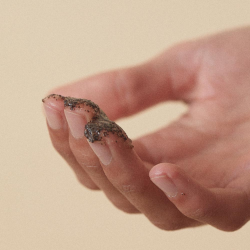 Coffee Toning Body Scrub 30 ml  Travel Size med kaffepulver &amp; planteolier