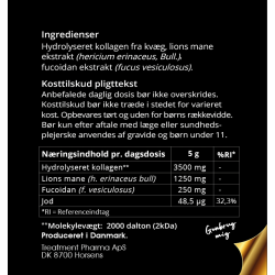 Lions Mane FucoGen  sknhed og mental ydeevne indefra