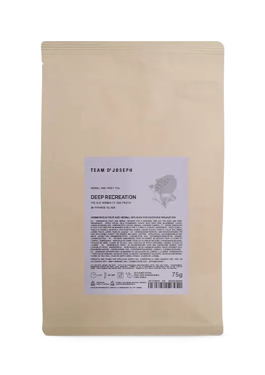 Team Dr Joseph  Deep Recreation Tea (refill pose med 30 pyramider)