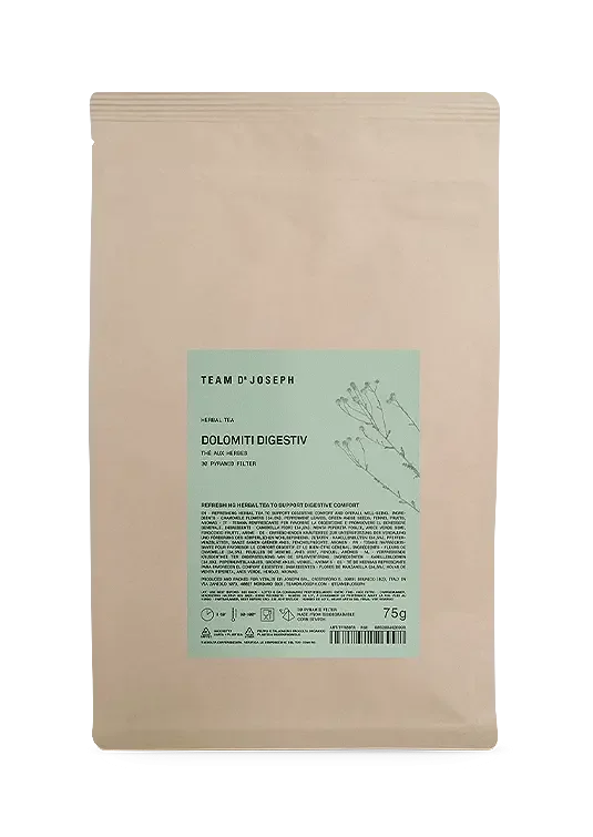 Team Dr Joseph  Dolomiti Digestive Tea (refill pose med 30 pyramider)