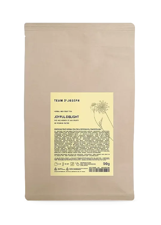 Team Dr Joseph  Joyfull Delight Tea (refill pose med 30 pyramider)