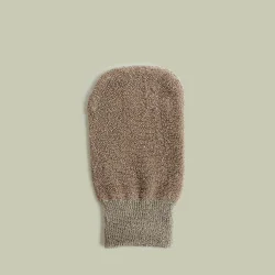 Peeling-handske af bomuld &amp; kobberfibre  effektiv eksfoliering til kroppen